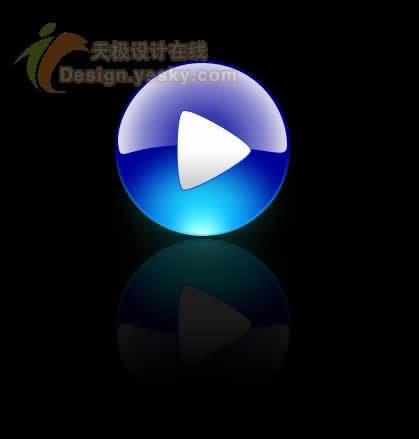 Fireworks设计水晶质感的Media Player 播放器图标 全福编程网