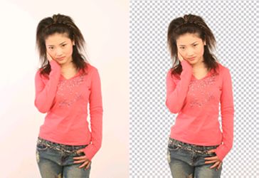 PhotoShop 15秒快速抠出头发教程 全福编程网教程