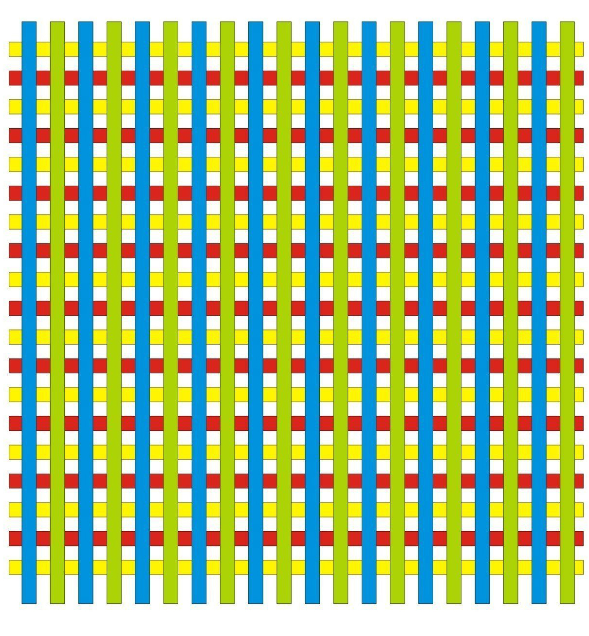 CorelDraw制作竹编效果