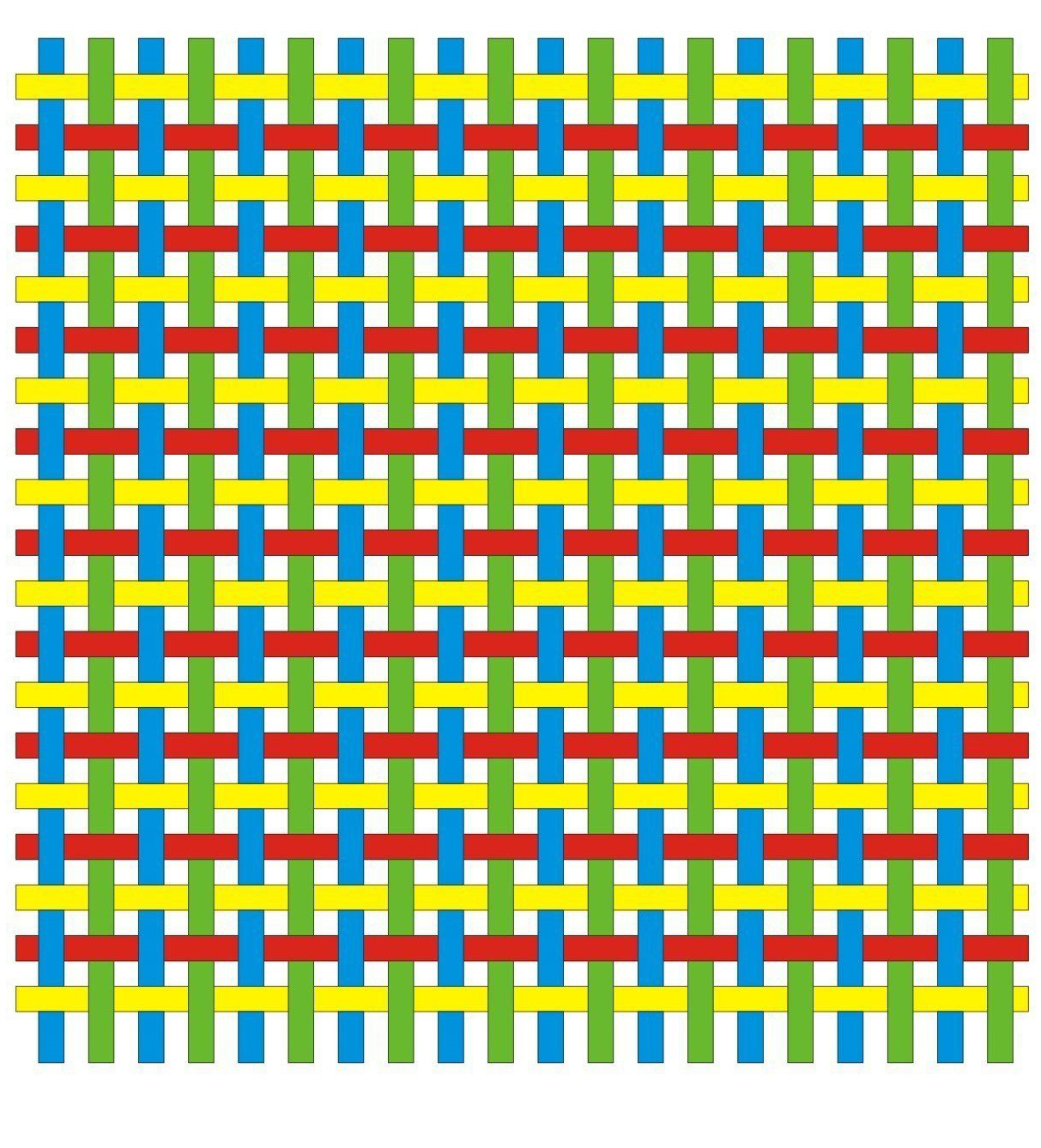 CorelDraw制作竹编效果