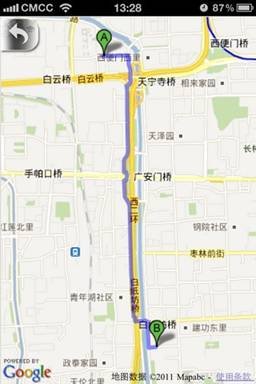 iOS版出行助手试用 华丽界面定位精准 