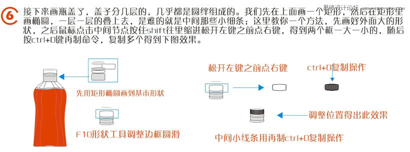 CorelDraw绘制奶茶饮料包装教程,PS教程,思缘教程网