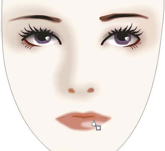 CoreDraw绘制漂亮女孩 全福编程网网 CDR教程