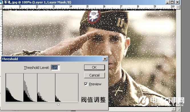 Photoshop下雨效果教程