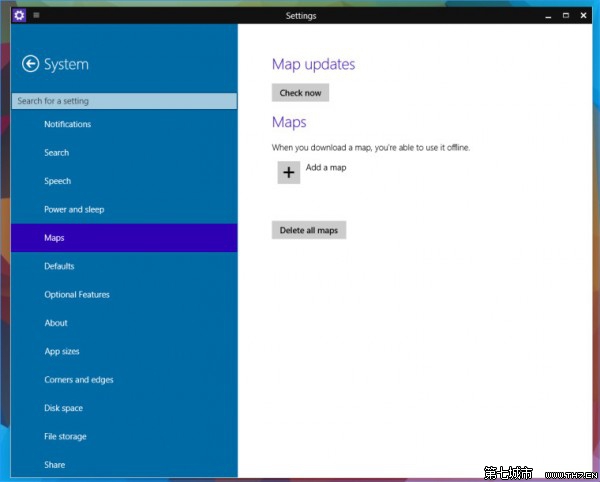 Win10 Build 9888使用离线地图功能在离线的情况下使用地图 全福编程网