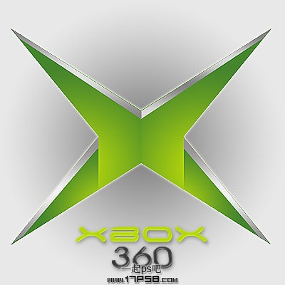 PS制作质感X-Box360图标简单鼠绘教程 全福编程网教程