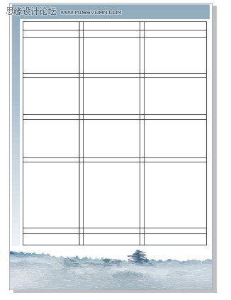 用CorelDRAW X4表格工具轻松创建漂亮传单,全福编程网