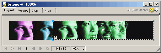 Fireworks制作变色banner