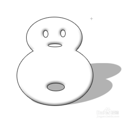 ps简单画出可爱的雪人    全福编程网
