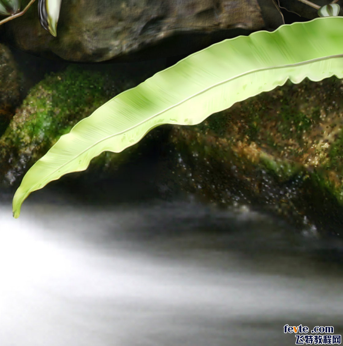 CDR打造写实风景画过程介绍 全福编程网网 CDR实例教程