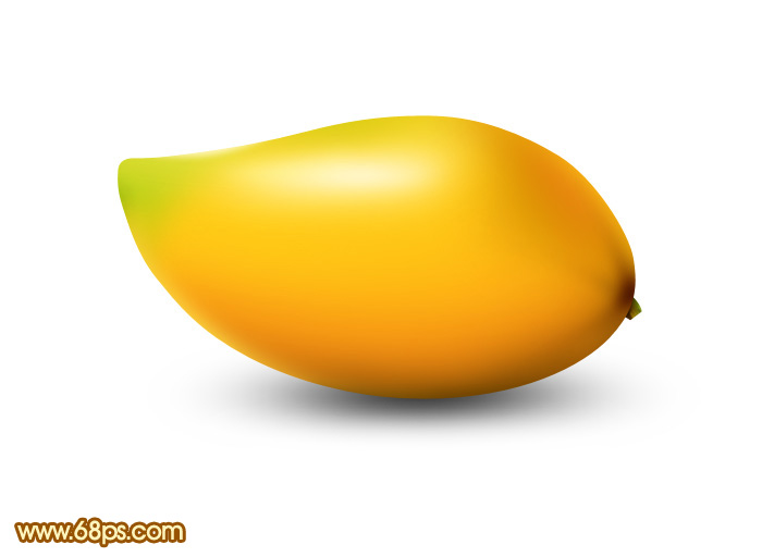 Photoshop绘制一个芒果教程 全福编程网教程