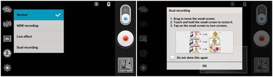 LG Optimus G Pro对比三星Galaxy Note 2