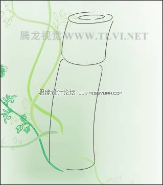 CDR绘制水彩竹子 全福编程网教程网 CDR实例教程