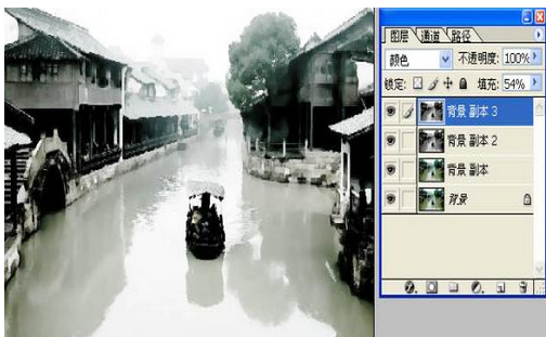 制作水彩风景画教程