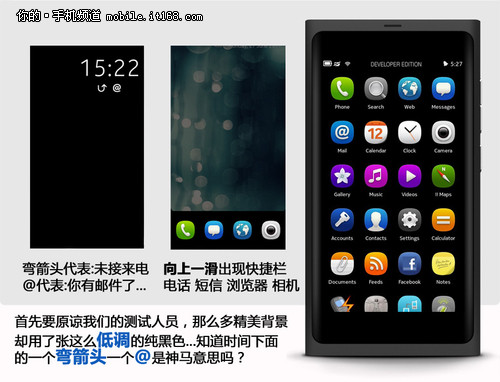 MeeGo开发者专用 诺基亚N950开箱图集4