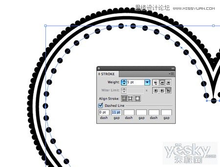 Illustrator制作心形矢量图案效果图片教程