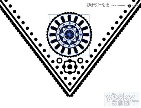 Illustrator制作心形矢量图案效果图片教程