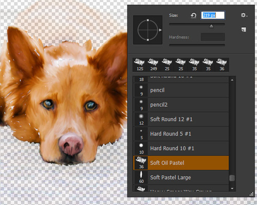 PS教程：Photoshop创建手绘宠物肖像照